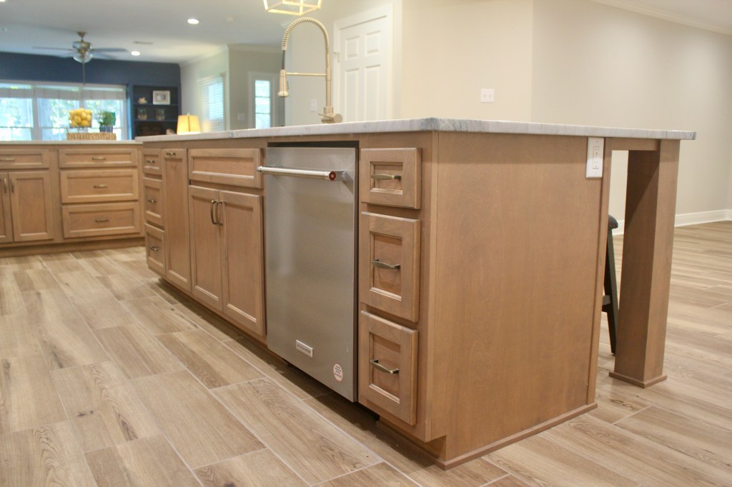 Biloxi, MS kitchen remodel designed by Elizabeth Hall Designs