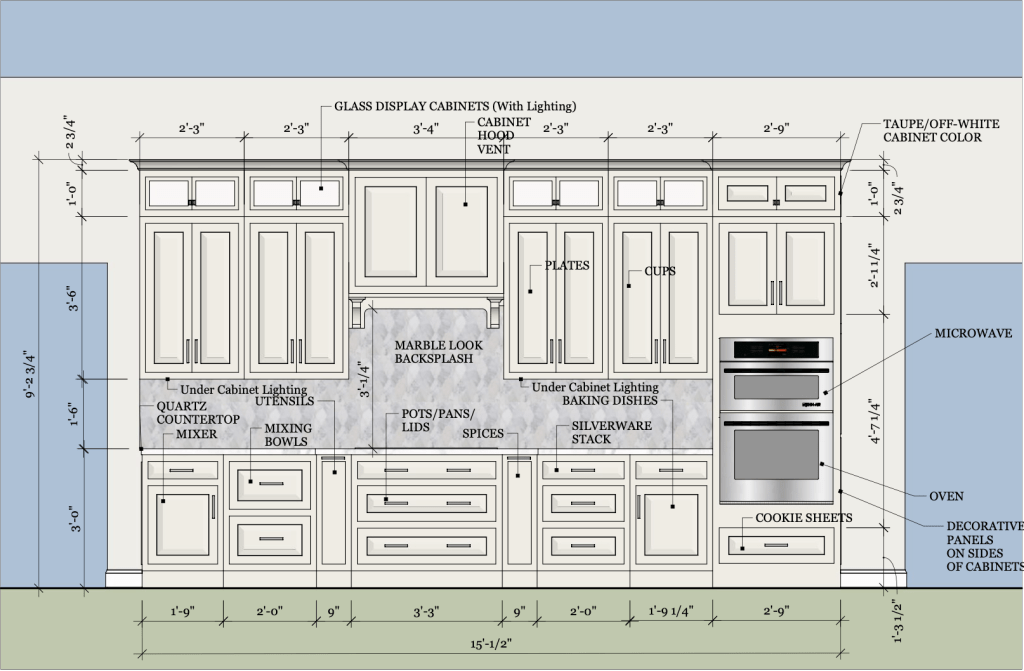 Kitchen Design, Ocean Springs, MS by Elizabeth Hall Designs